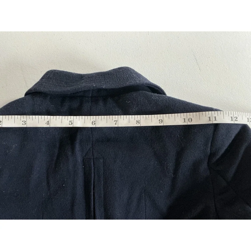 Vintage 1950s/60s Fieldston Grow-A-Year Boy's Navy Wool Sailor Pea Coat‎ Set